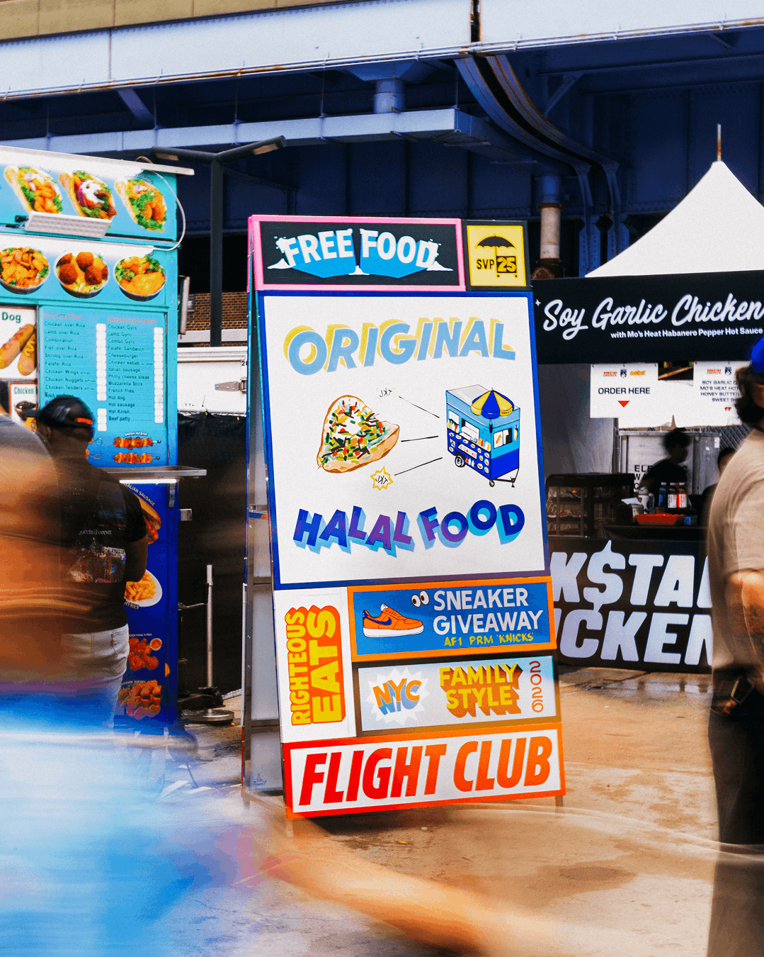 Flight Club and Jaeki Cho Show Love for New York Street Vendors at Complex Family Style